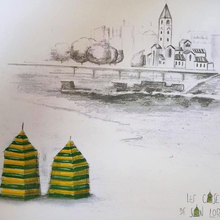 Les Casetes De San Lorenzo Gijón Zewnętrze zdjęcie